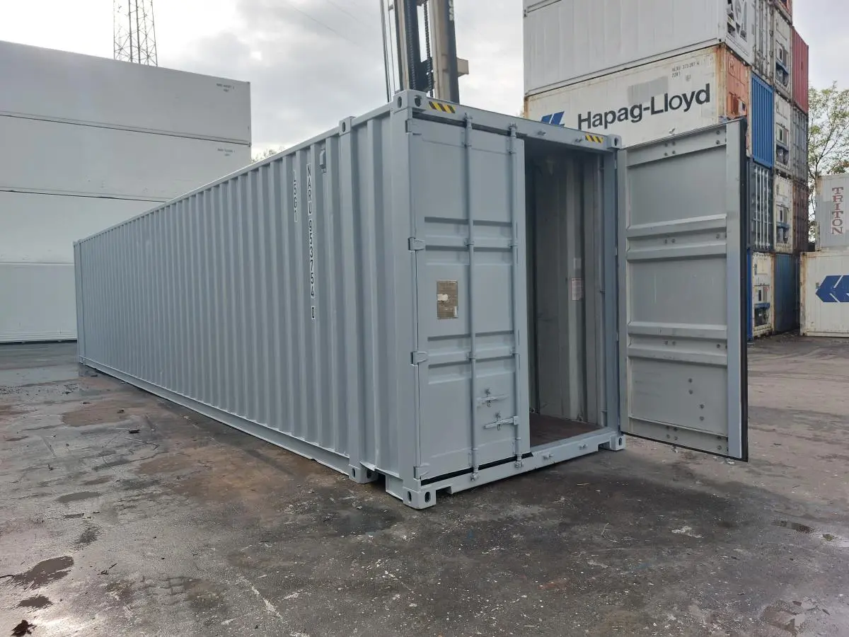 Conteneur maritime High Cube de 45 pieds
