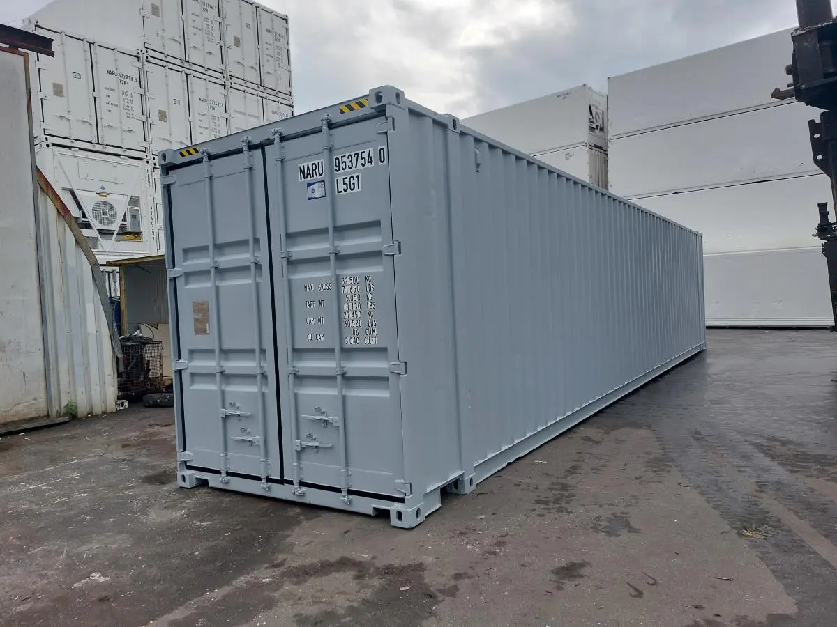 Conteneur maritime High Cube de 45 pieds