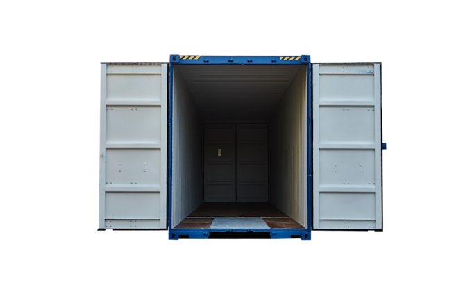 Porte double High Cube de 40 pieds