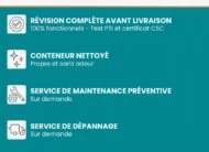 Conteneur Reefer 20 Pieds